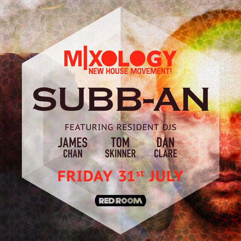 Mixology Exclusive - Subb-an - フライヤー表