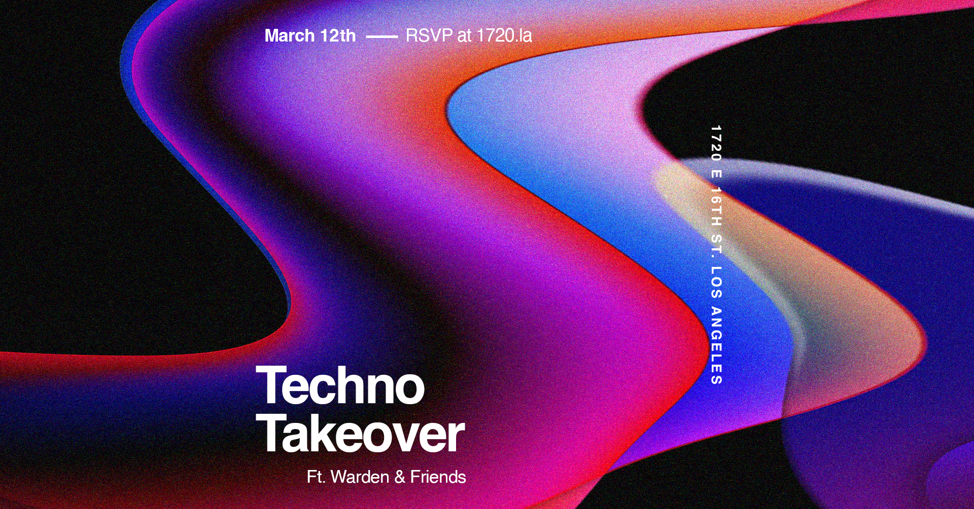 Techno Takeover - Página frontal