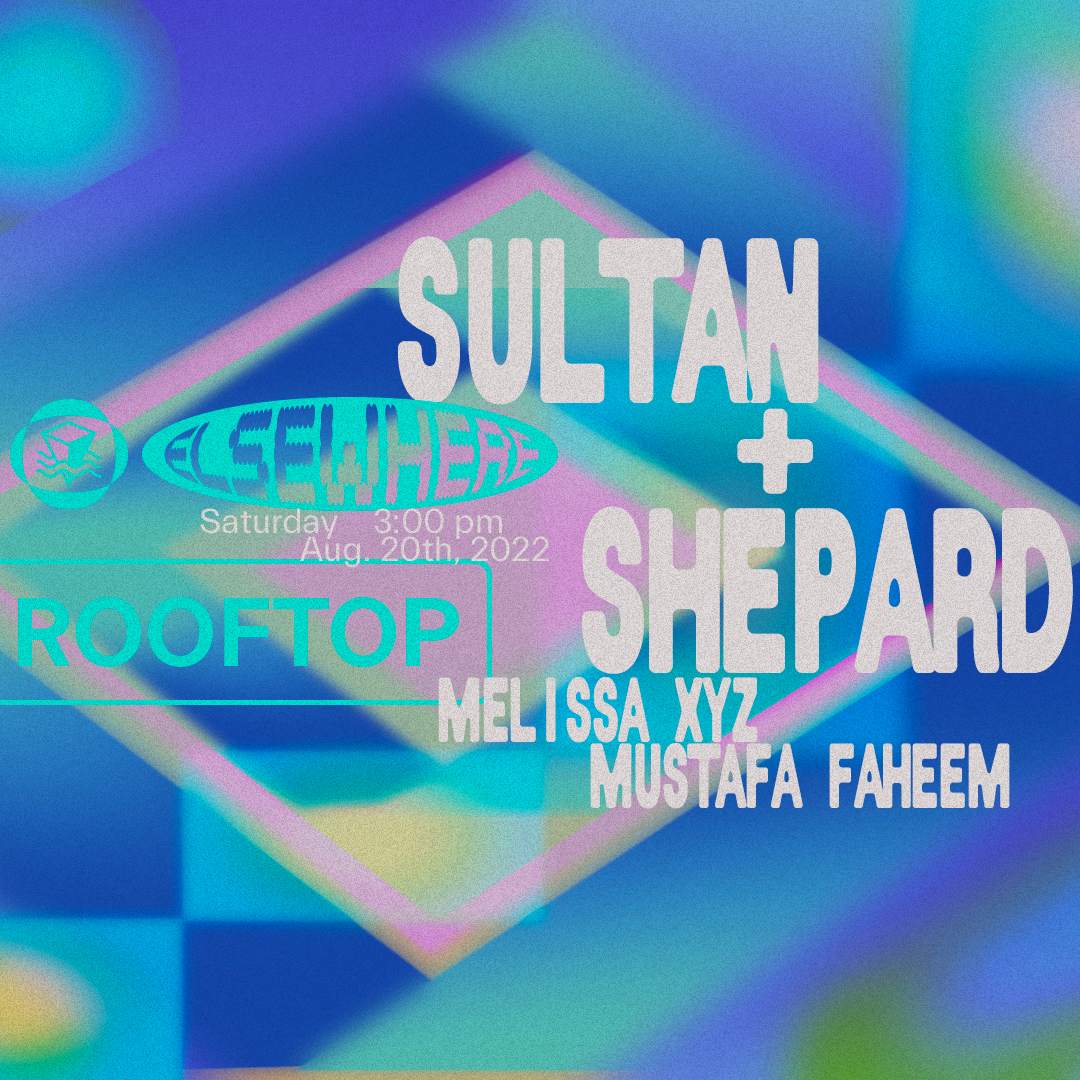Sultan + Shepard, Melissa XYZ, Mustafa Faheem - Página frontal