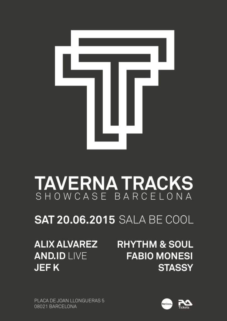 Taverna Tracks Showcase - Página frontal