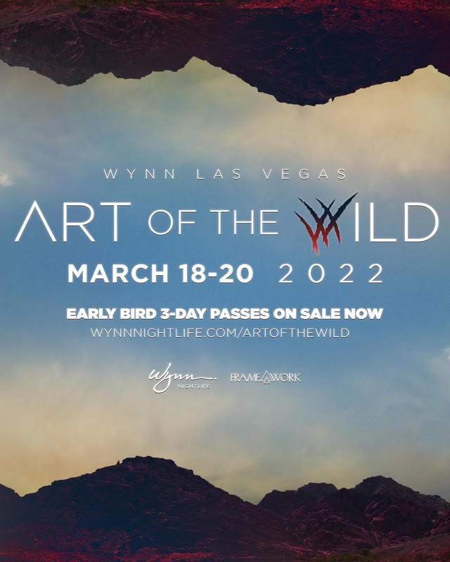 Wynn Nightlife & Framework present Art Of The Wild - Página frontal