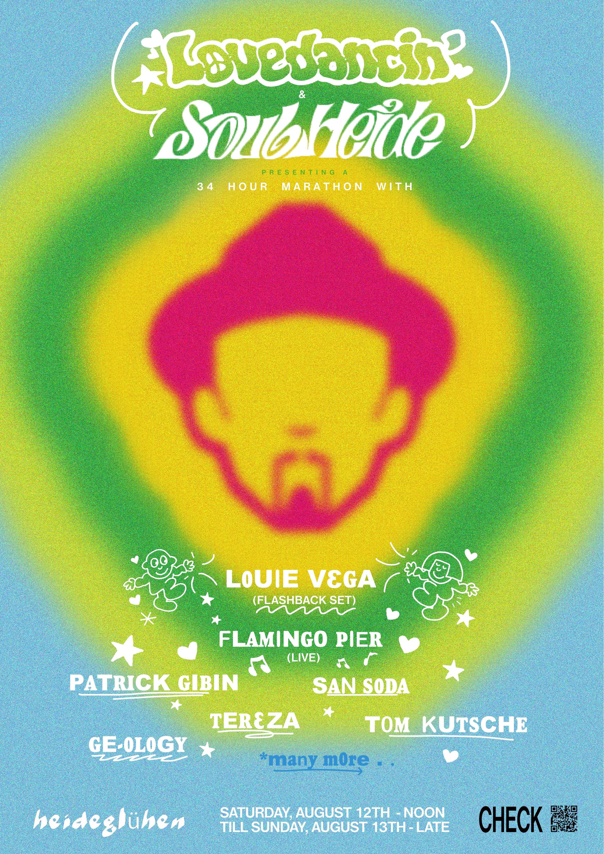 LOVEDANCIN' x Soulheide with Louie Vega, Ge-ology, Flamingo Pier & many more - Página frontal
