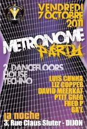 Metronome Party - Página frontal