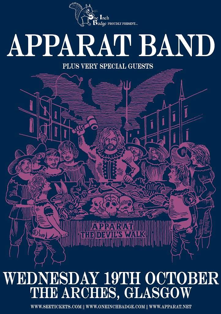 Apparat Band (Live) + When Saints Go Machine - Página frontal
