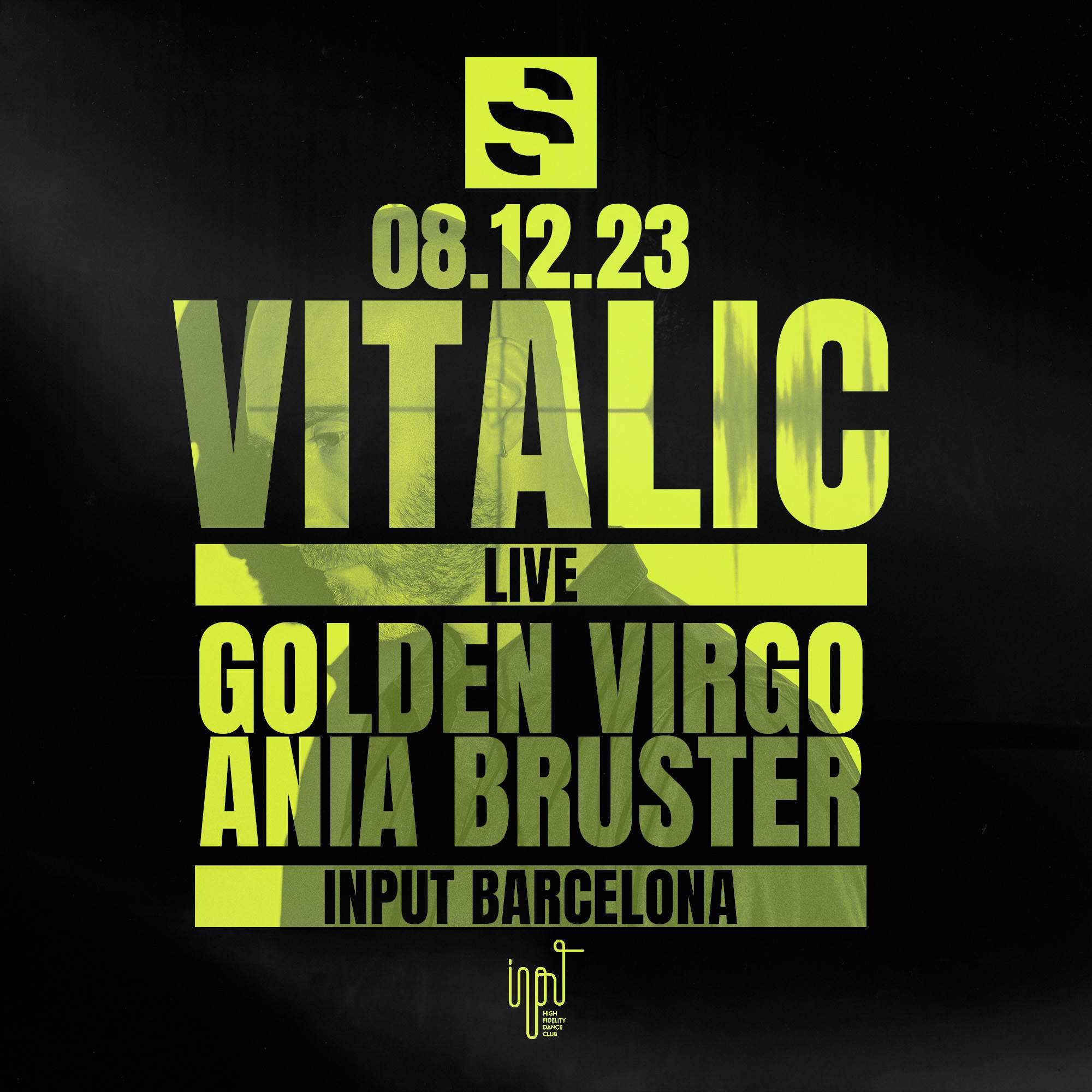 SWING pres Vitalic live at INPUT High Fidelity Dance Club, Barcelona