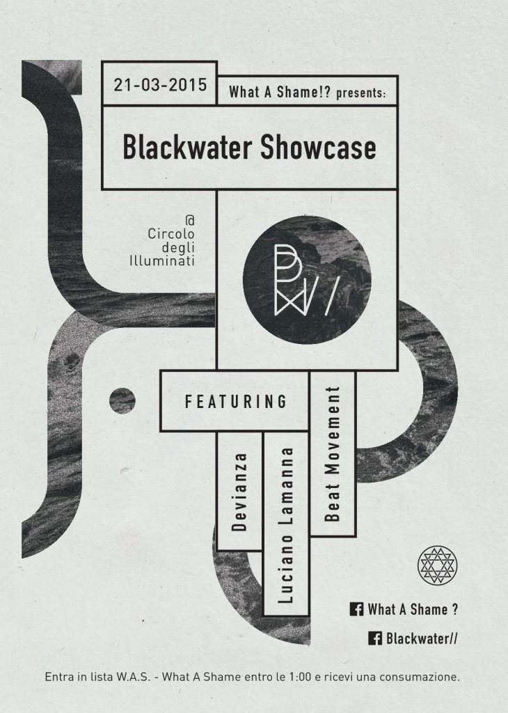 Blackwater Label Showcase - Página frontal