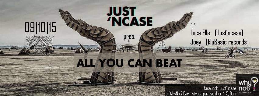 Just'ncase & All You Can Beat - Página frontal