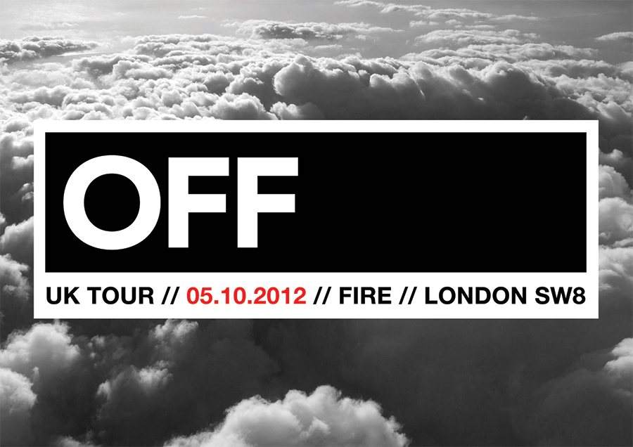 OFF:UK Tour - Andre Crom, Darius Syrossian, Chris Carrier, Martin Dawson, Chris James - Página frontal