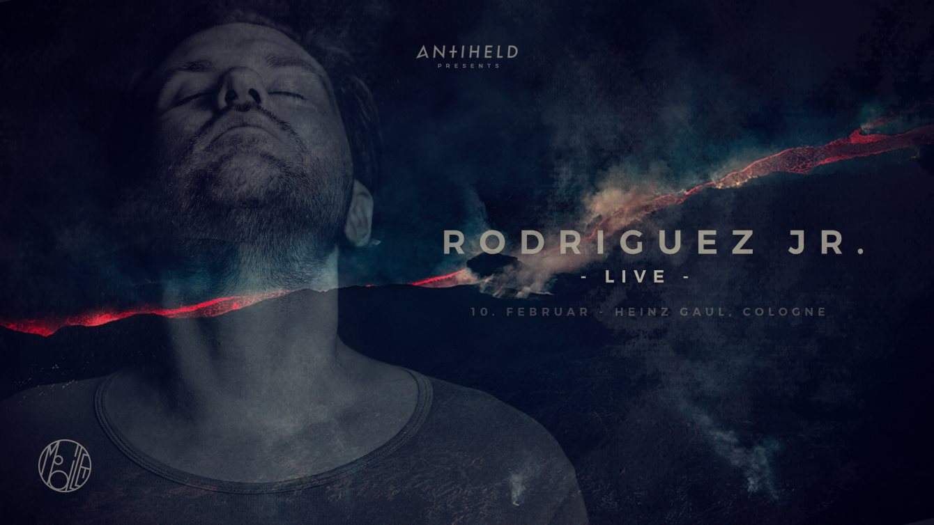 Rodriguez Jr. presented by Antiheld - フライヤー表