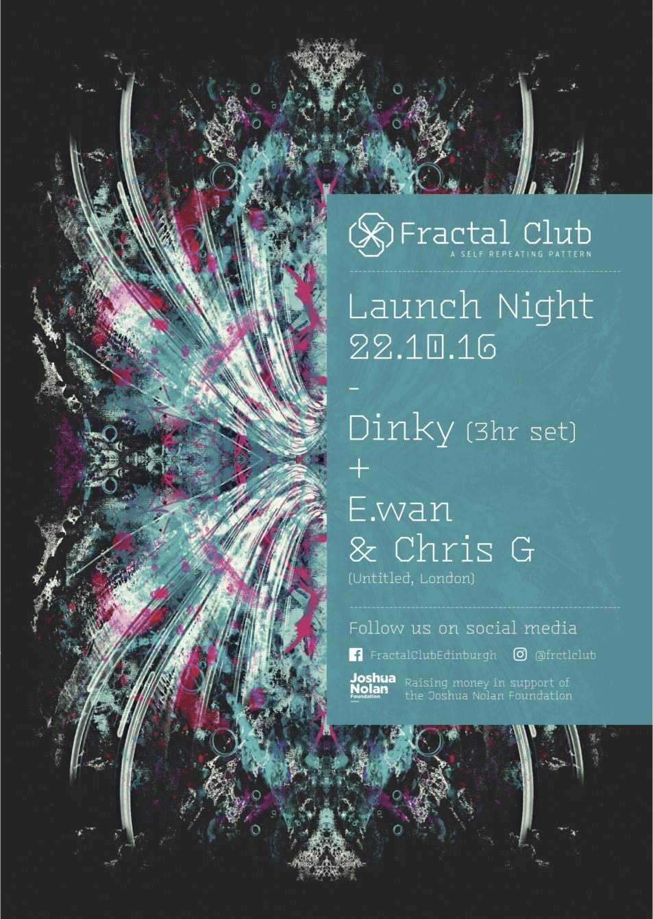 Fractal Club Launch Party with Dinky (3hr Set) - Página frontal