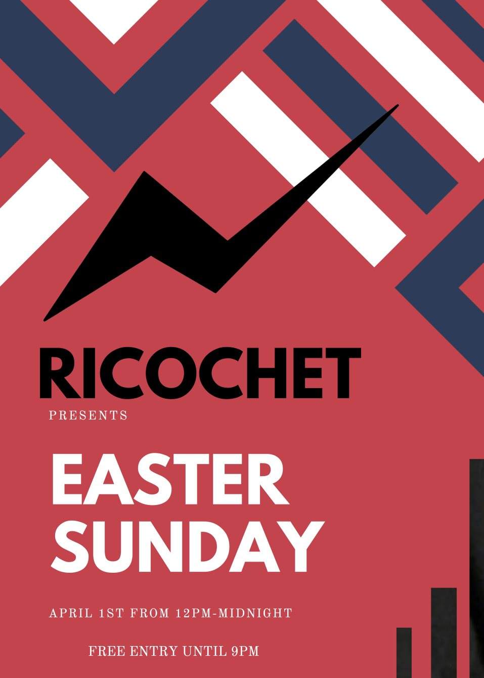 Ricochet Easter Sunday - Página frontal