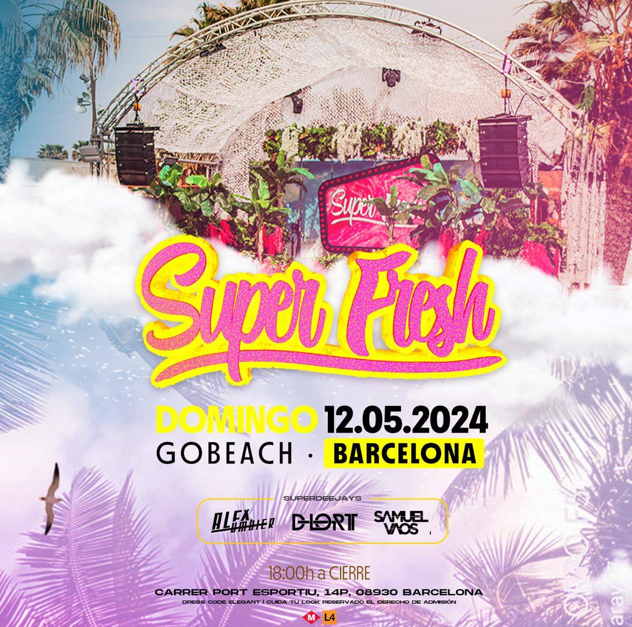 SUPER FRESH at Seaseaclub Barcelona, Barcelona