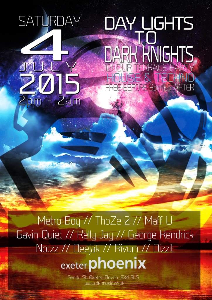 Day Light to Dark Knight 12 Hour Terrace Party - Página frontal