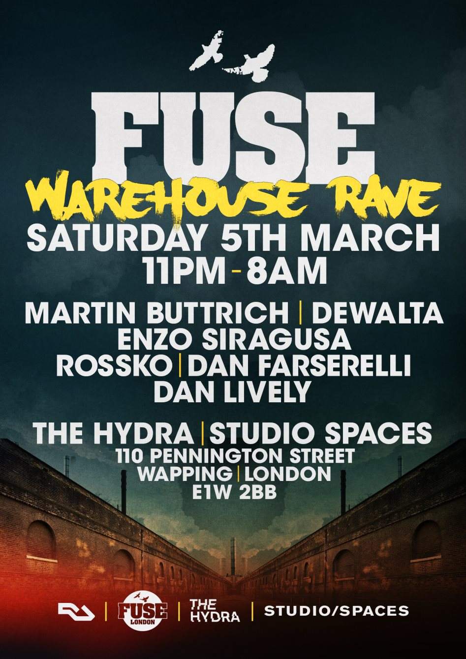 Fuse Warehouse Rave bei TBA - London, London
