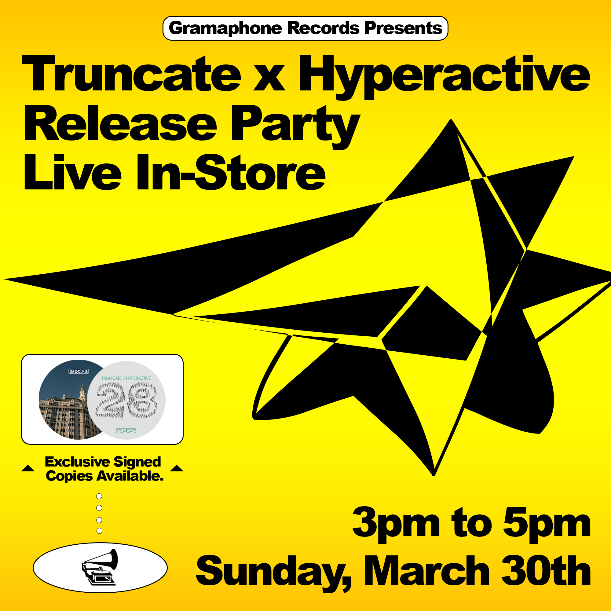 Truncate x Hyperactive Live at Gramaphone Records, Chicago