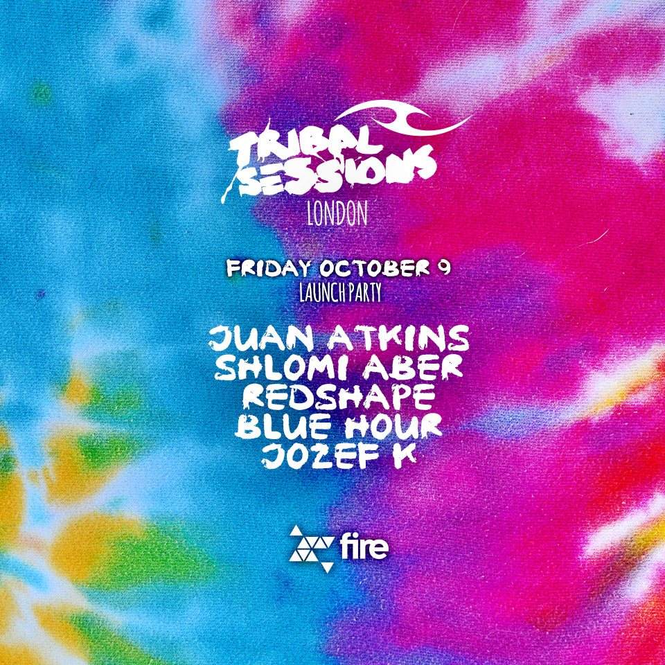 Tribal Sessions London - Launch Party with Juan Atkins, Shlomi Aber, Redshape & More - Página frontal