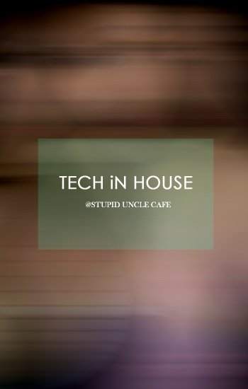 Tech In House, Revox Records presents - フライヤー表