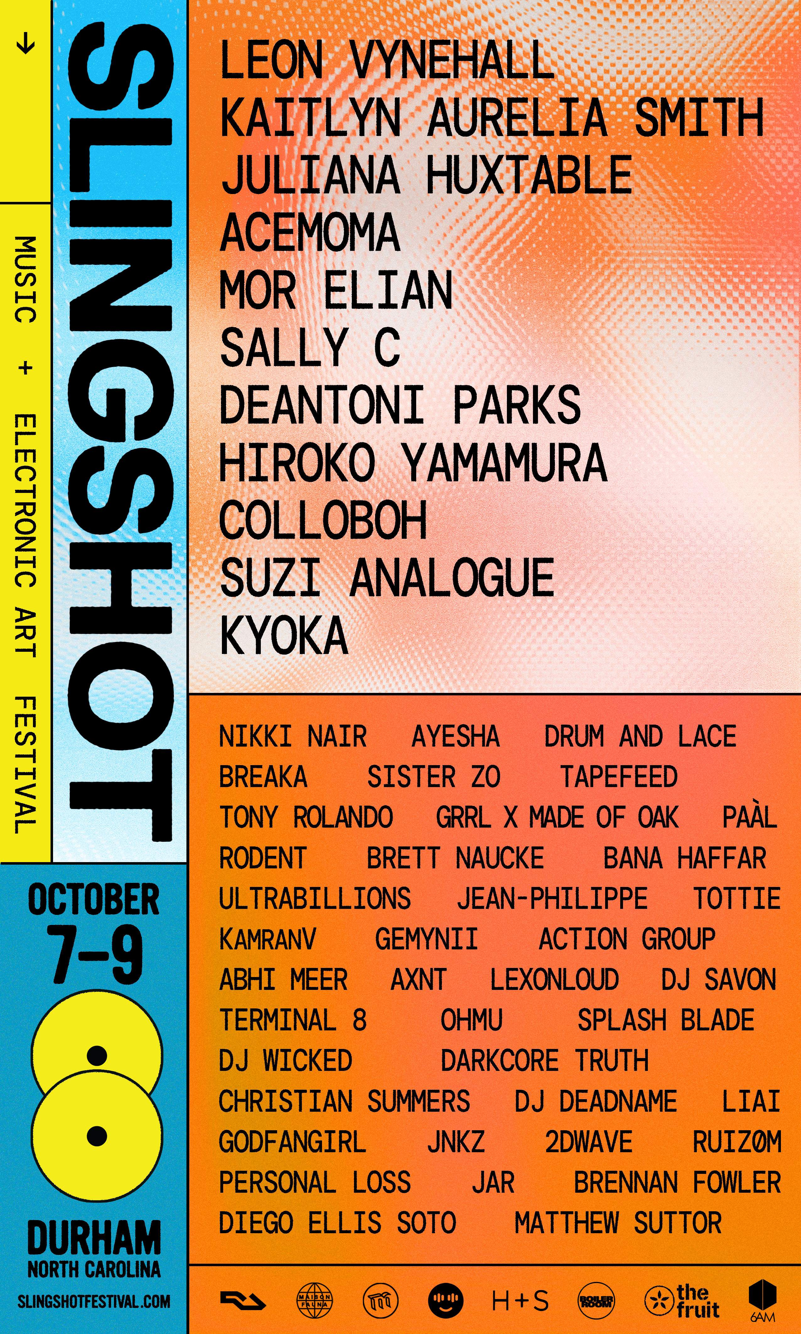 Slingshot Festival October 2022 at The Fruit, North Carolina