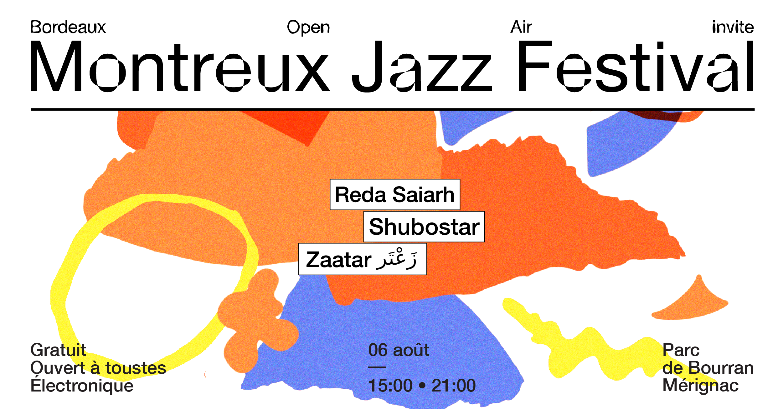 Bordeaux Open Air invites Montreux Jazz Festival - Página frontal