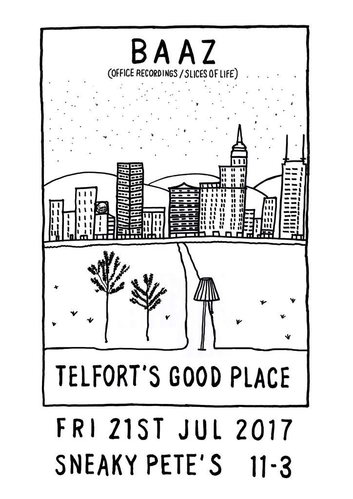 Telfort's Good Place: Baaz - フライヤー表