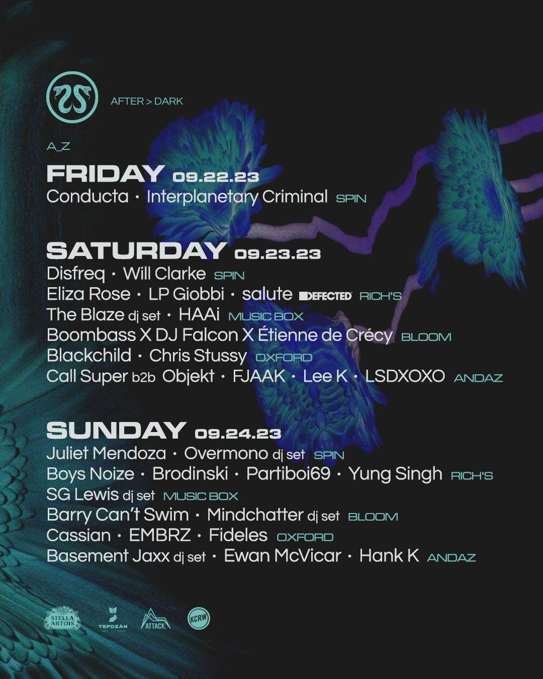 CRSSD After Dark with Cassian + EMBRZ + Fideles - Página frontal