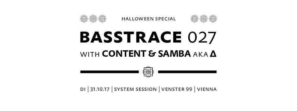 Basstrace 027 - System Session - ∆ [Content & Samba] - Página frontal