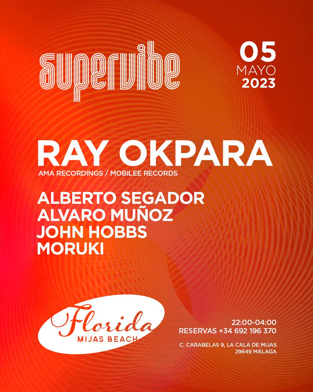 Supervibe invites Ray Okpara - Página frontal