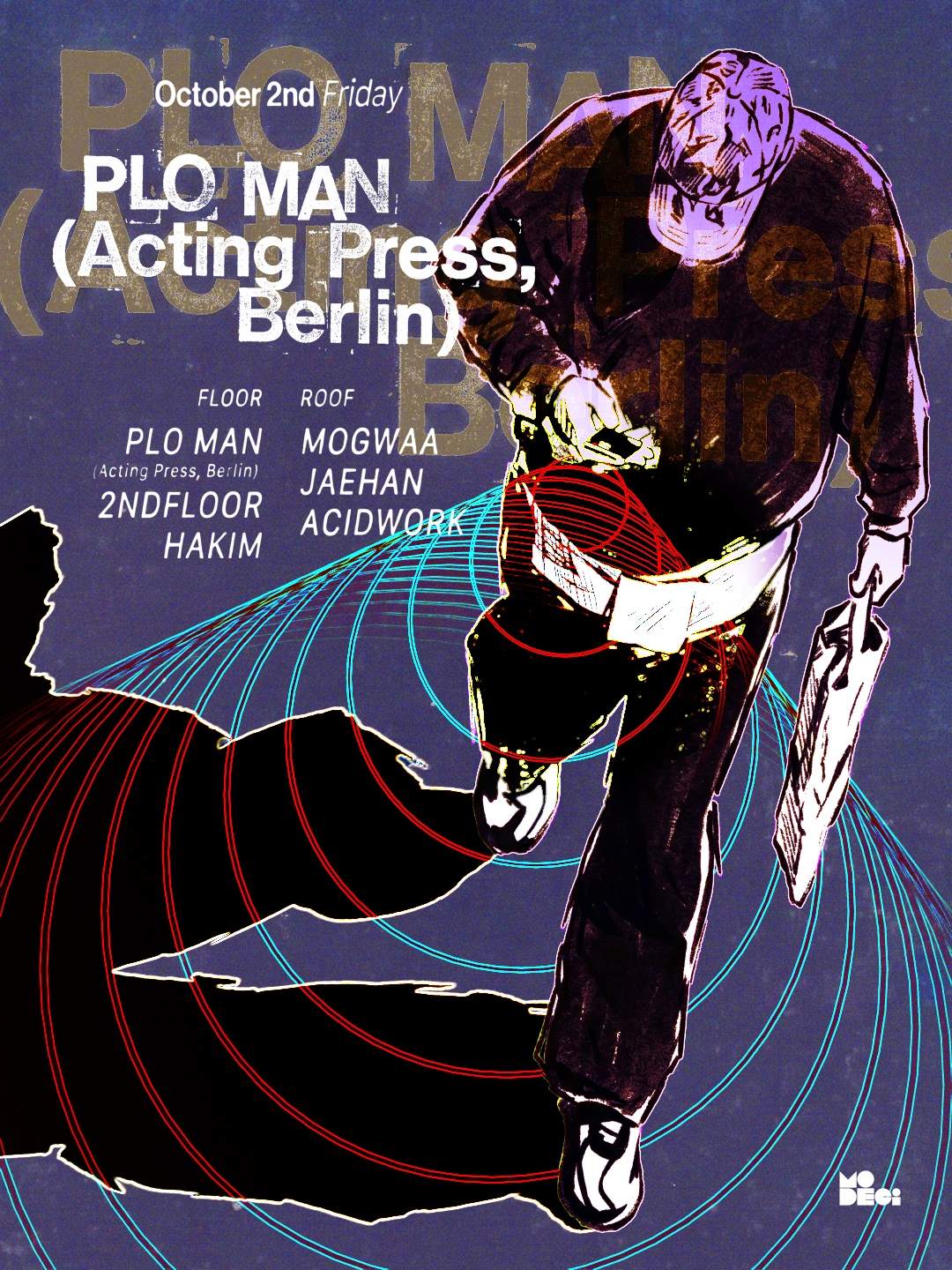 PLO Man (Berlin / Acting Press) at Modeci, Seoul