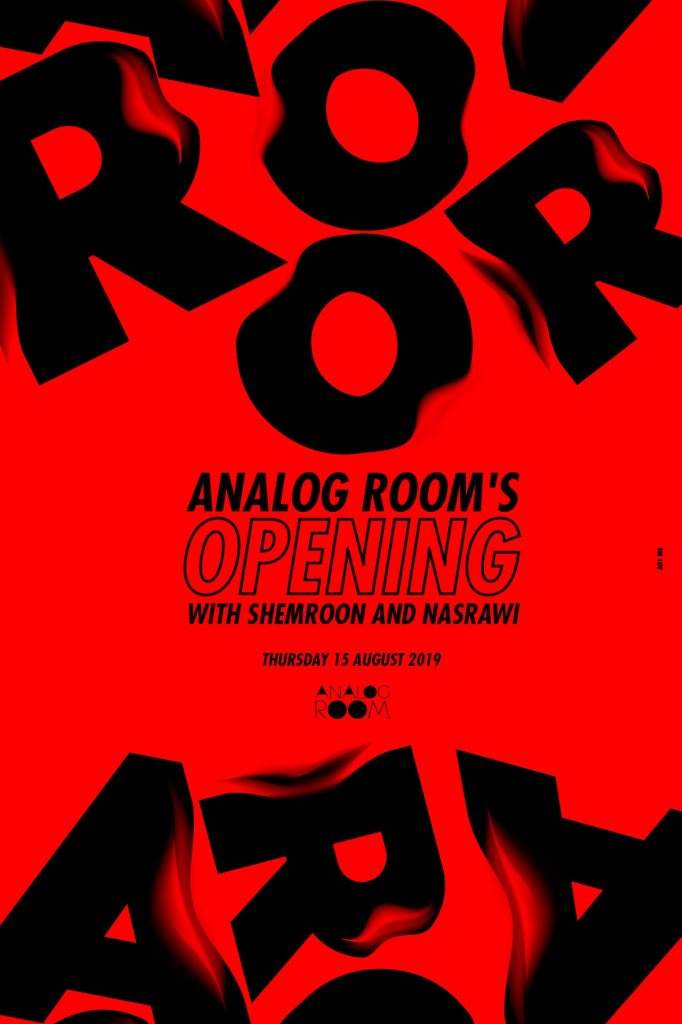 Analog Room Venue Opening Party - Página frontal