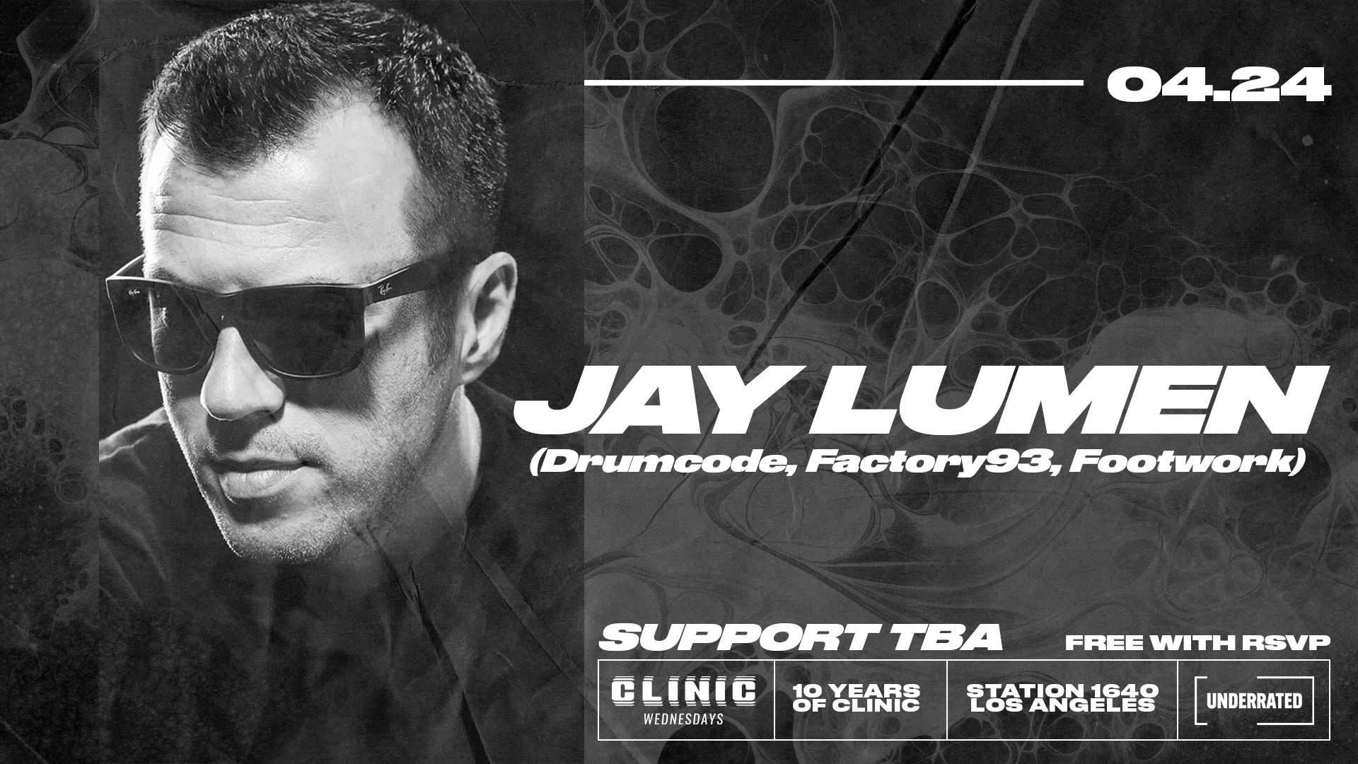 Clinic feat. Jay Lumen (Drumcode) - フライヤー表