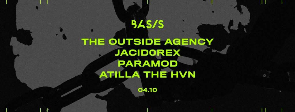 Basis/ The Outside Agency/ Jacid0rex/ Paramod/ Atilla de Hvn - Página frontal