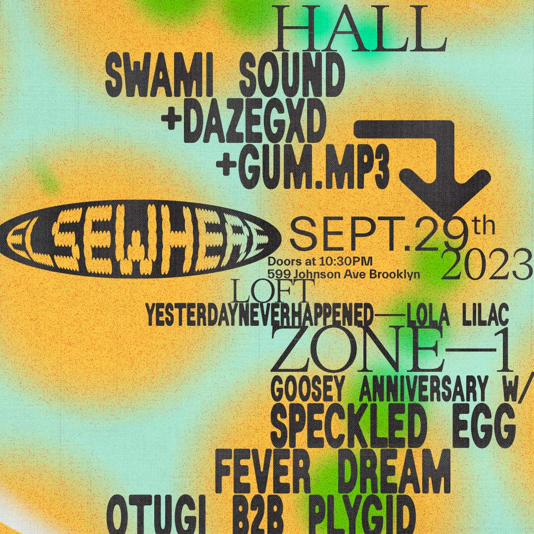 Swami Sound + Dazegxd + gum.mp3, Goosey Anniversary with Speckled Egg, Fever Dream - Página frontal