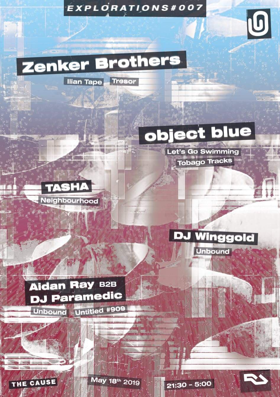 Unbound: Zenker Brothers, Object Blue, Tasha & More - Página frontal