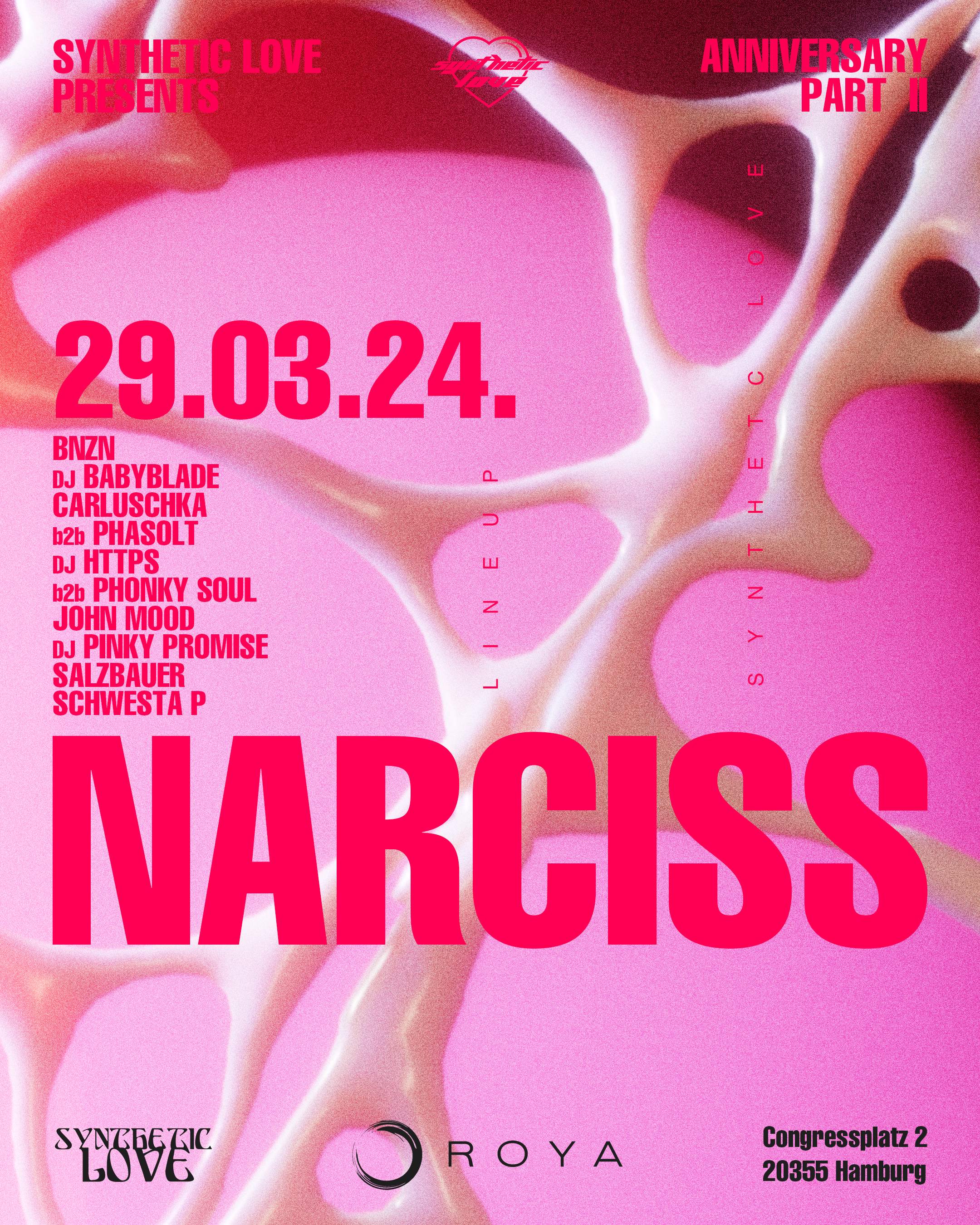 Synthetic Love with Narciss - Página frontal