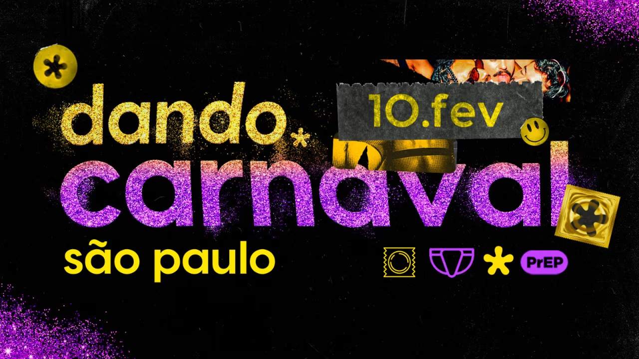 10/02 - DANDO A PRIMEIRA DO CARNAVAL SP - フライヤー表