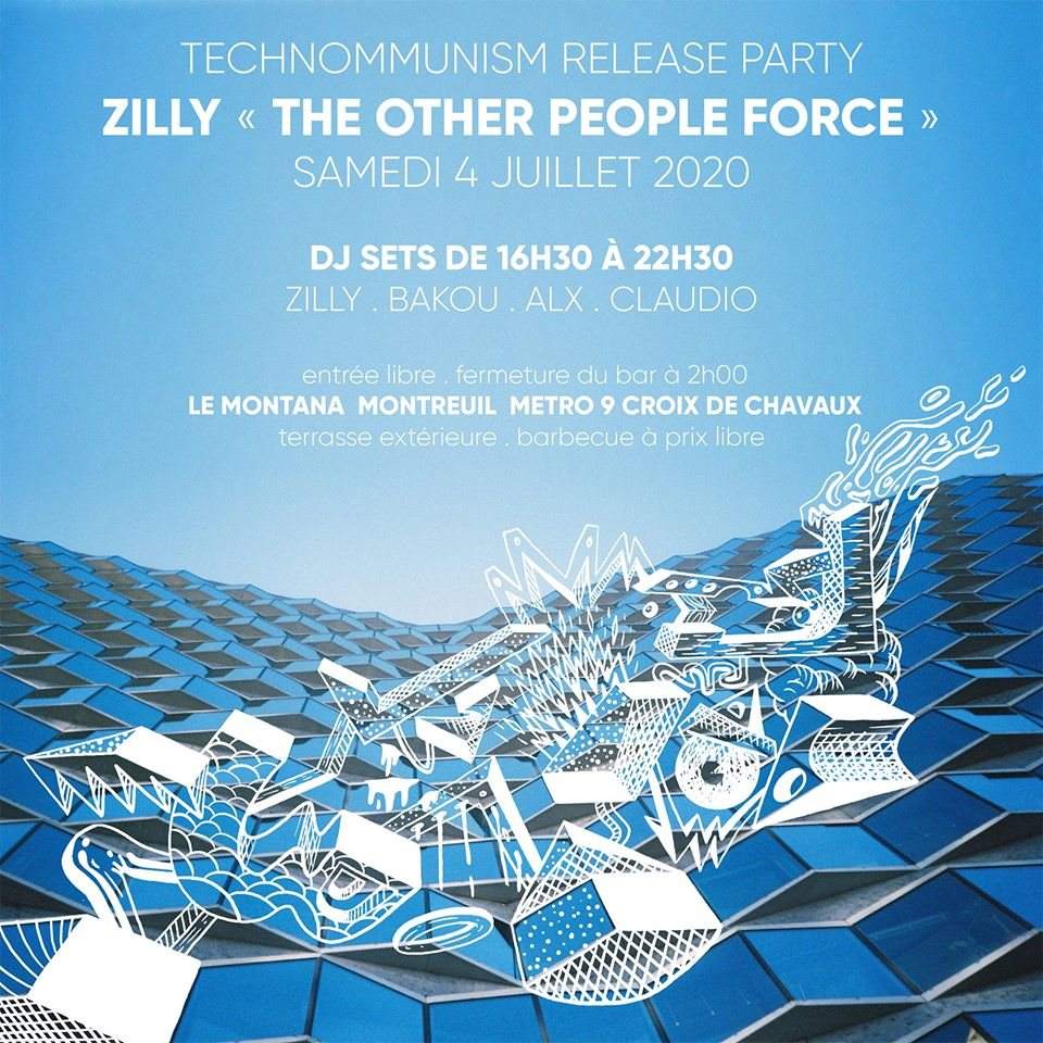 Technommunism Release Party // The Other People Force - Página frontal