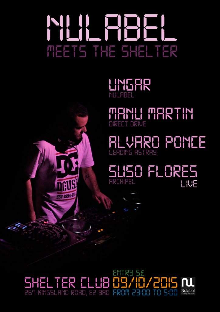 Nulabel Meets The Shelter - Página frontal