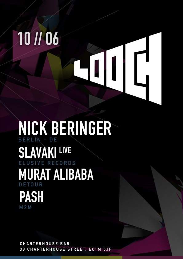 Looch presents Nick Beringer - Página frontal