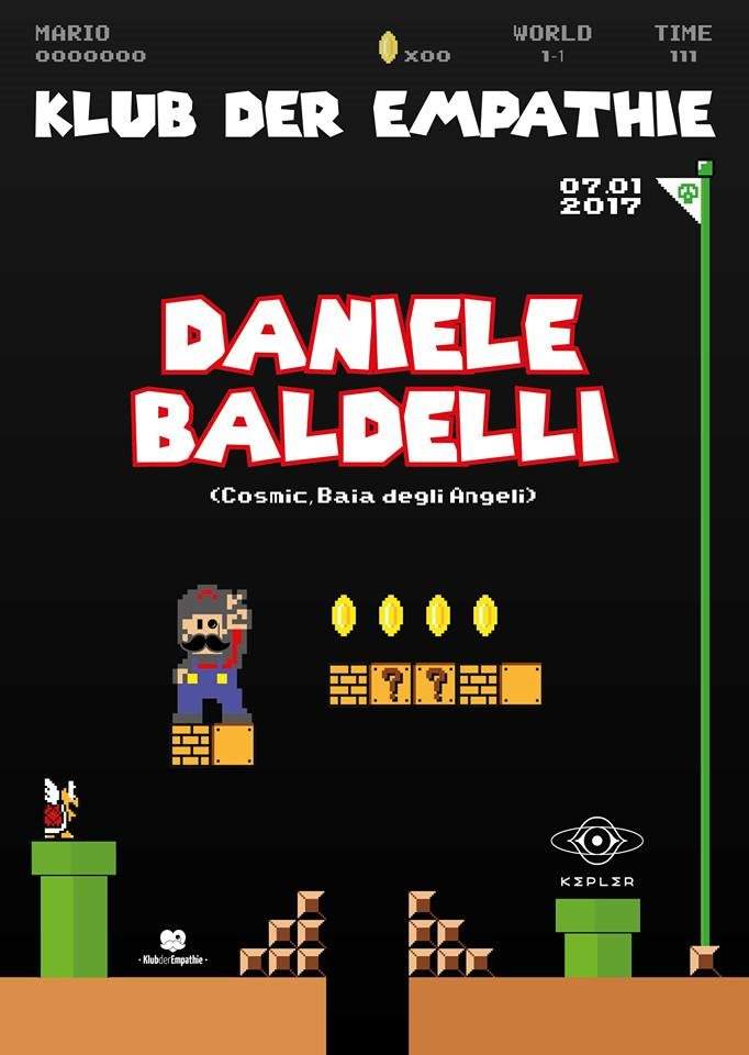 Klub der Empathie with Daniele Baldelli - フライヤー表
