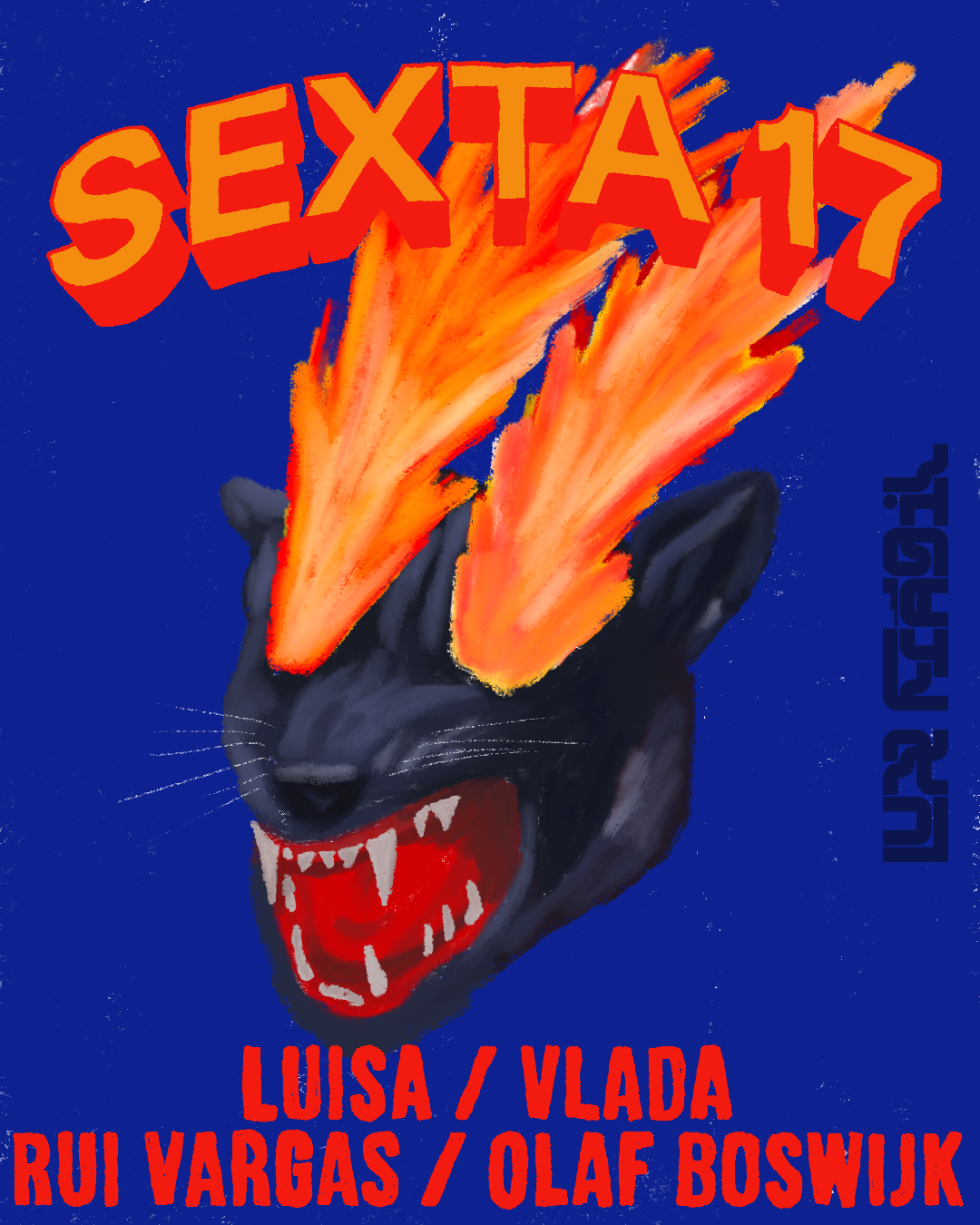 Vlada x Luisa x Rui Vargas x Olaf Boswijk at Lux Fragil, Lisbon