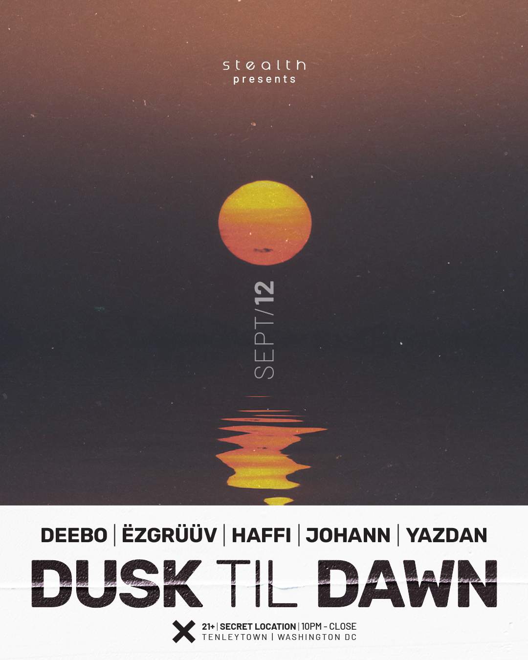 Dusk til Dawn at TBA, Washington DC