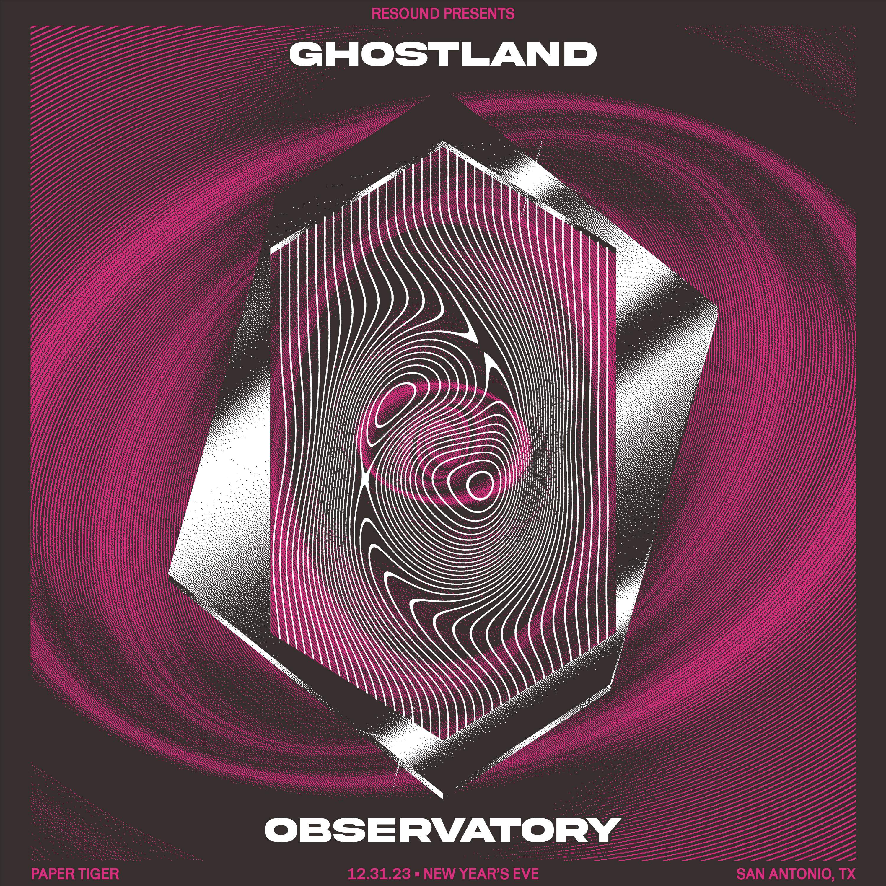 Resound Presents: Ghostland Observatory - New Year's Eve 2023 - Página frontal