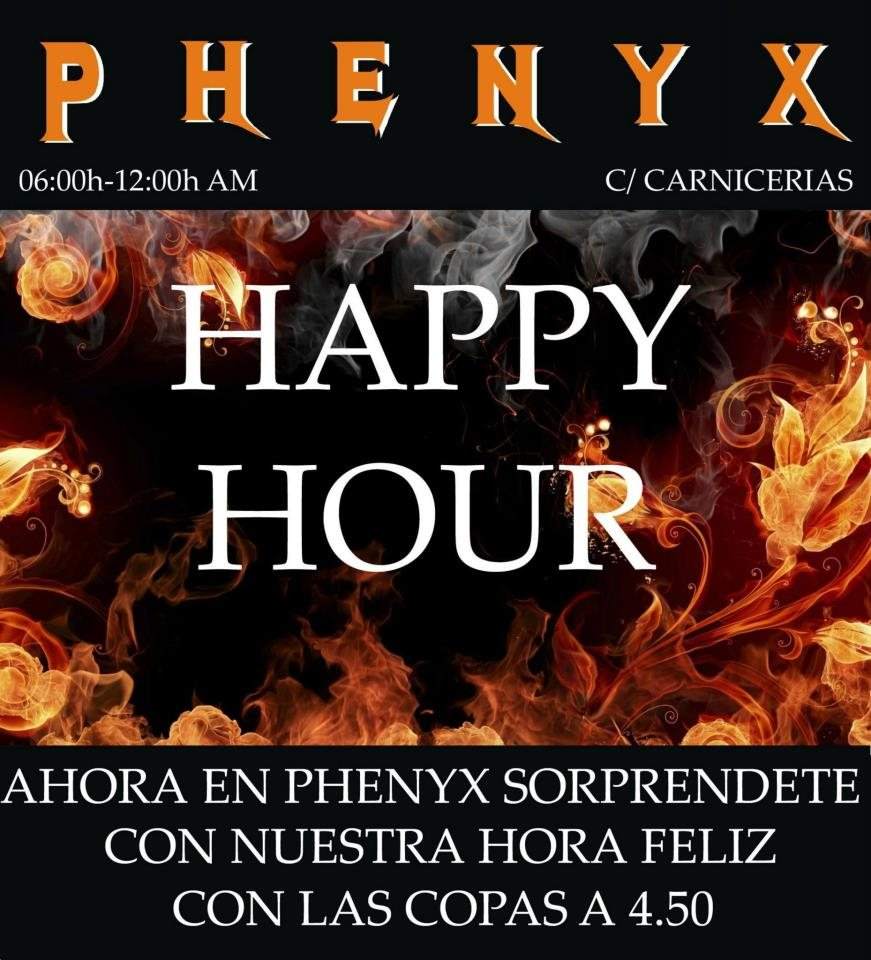Phenix After-Hours - フライヤー表