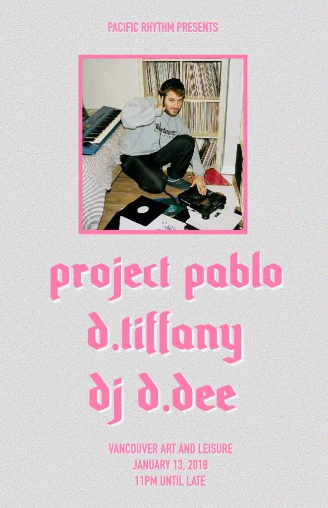 Project Pablo, D. Tiffany, and DJ D.DEE - Página frontal