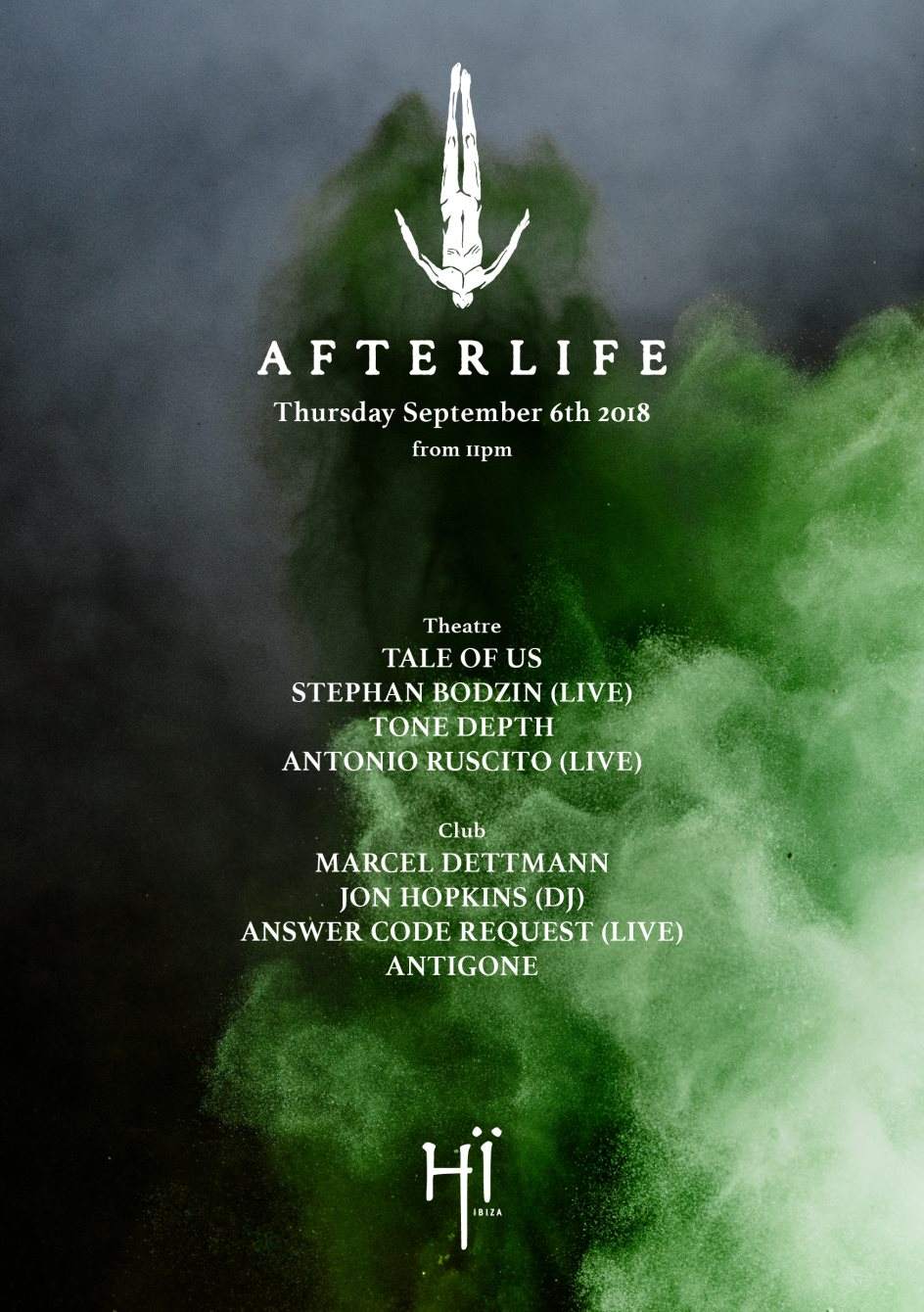 Afterlife - Página frontal