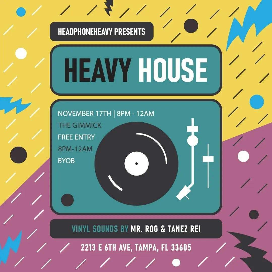 Heavy House presented by Head Phone Heavy - Página frontal