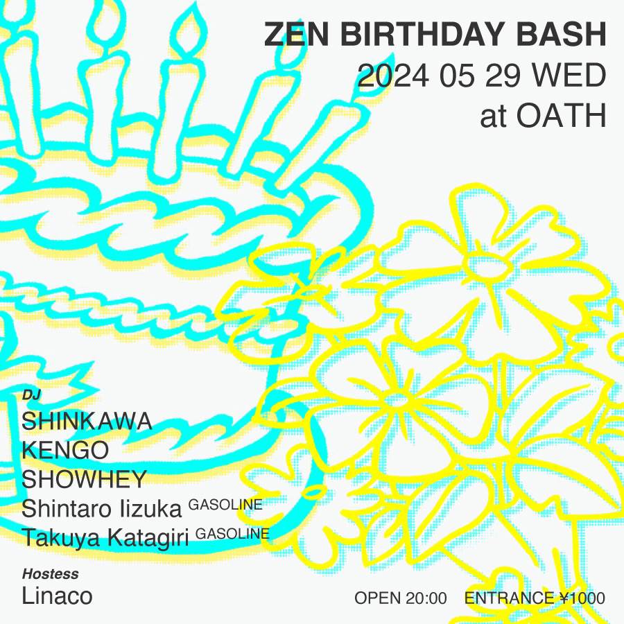 OATH WEDNESDAY -ZEN BIRTHDAY BASH- at Oath, Tokyo