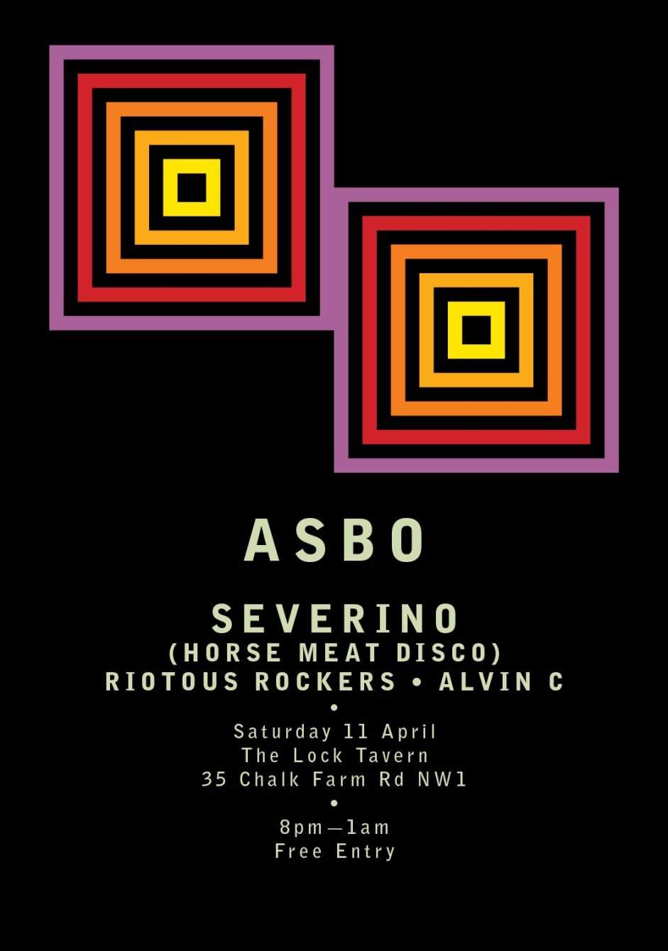 Asbo with Severino, Riotous Rockers & Alvin C - Página frontal