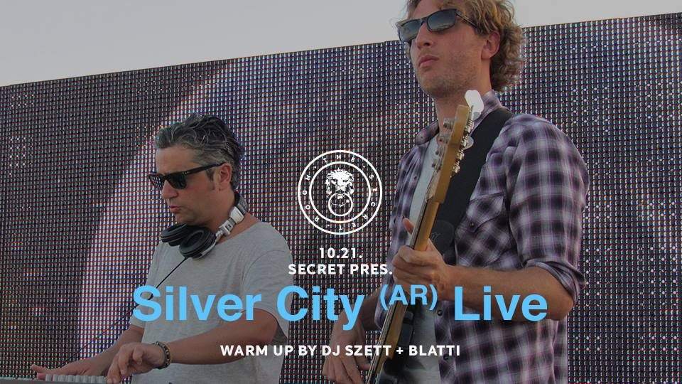 Secret Pres. Silver City Live - フライヤー表