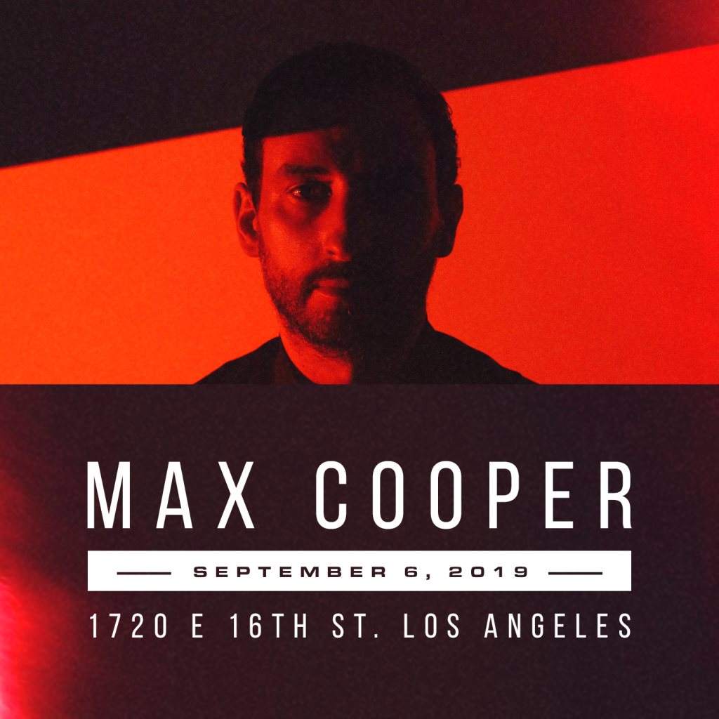 Max Cooper + Special Guests - フライヤー表